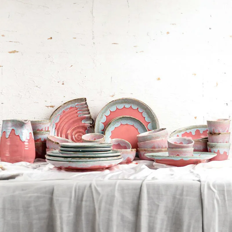 Aldia Handmade Dinner Set - 16 Piece Set media 1