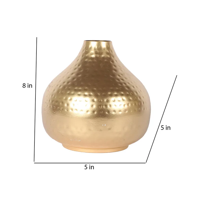 Seraphic Bloom Iron Vase media 5