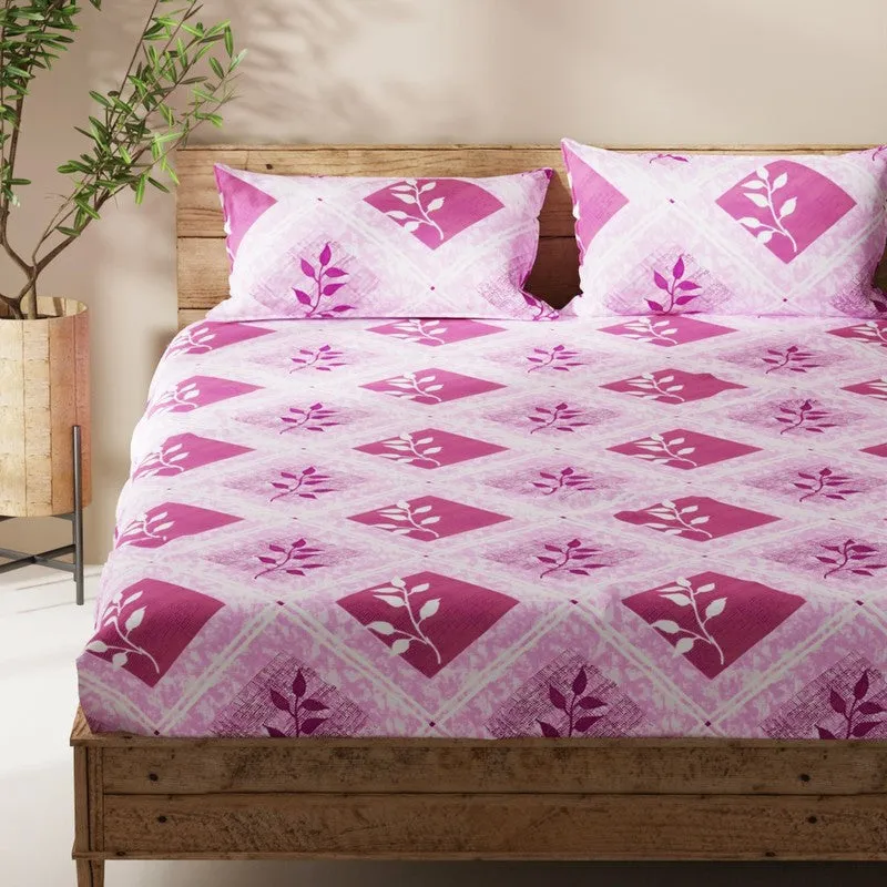 Ynorin Bedsheet (Pink) - 115 GSM media 4