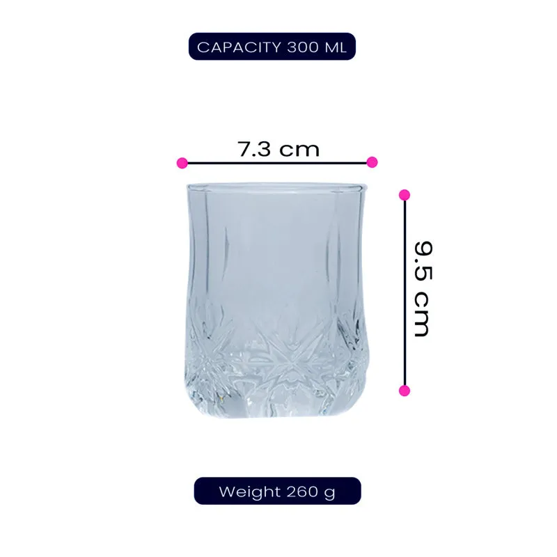 Luminarc Brighton Whiskey Glass (270 mL) - Set Of Six media 6