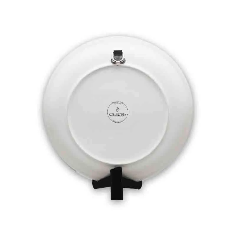 Delftware Dutch Bone China Wall Plate media 6