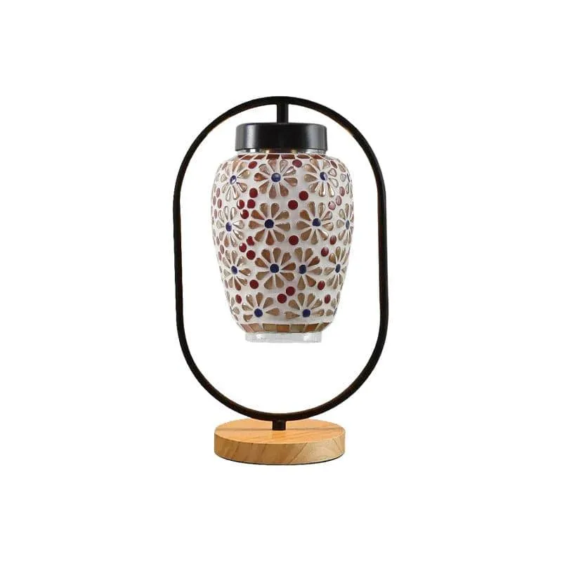 Midnight Muse Glass Table Lamp - Multicolor media 4