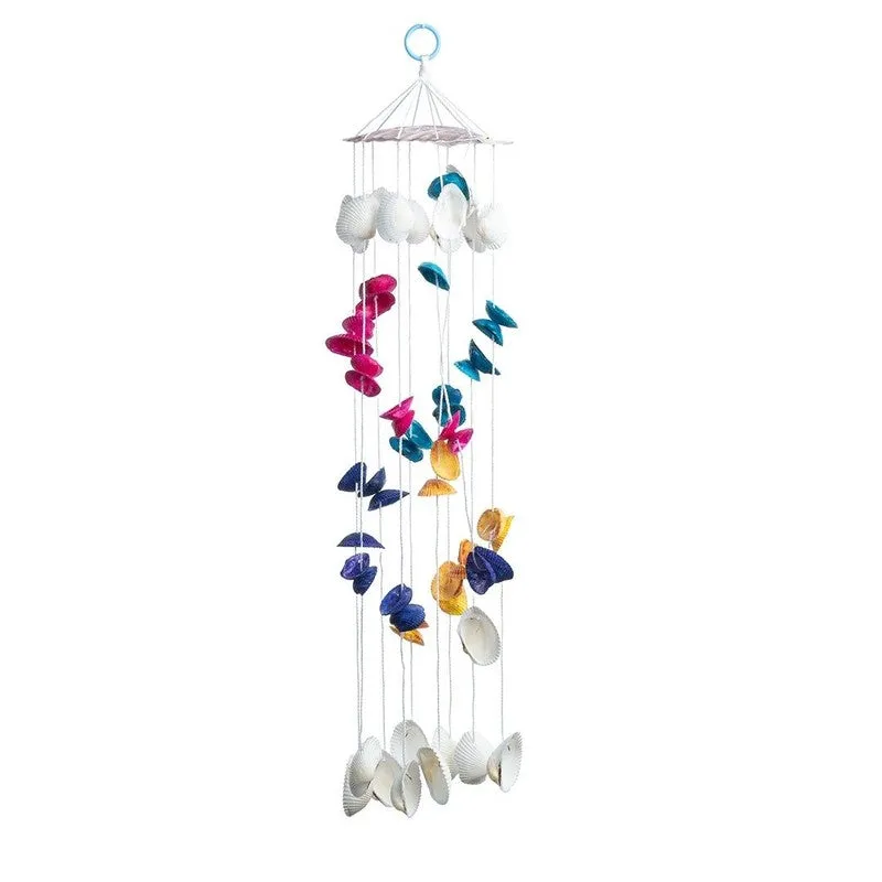Seaside Rhythm Sea Shell Windchime media 4