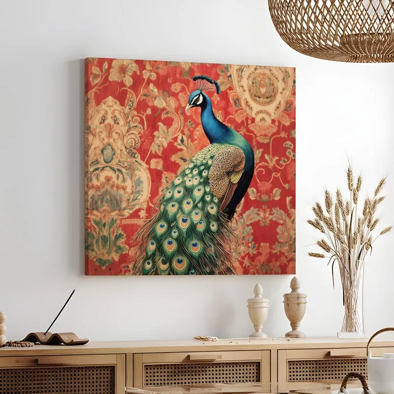 Indian Mayur Canvas Wall Art media 3