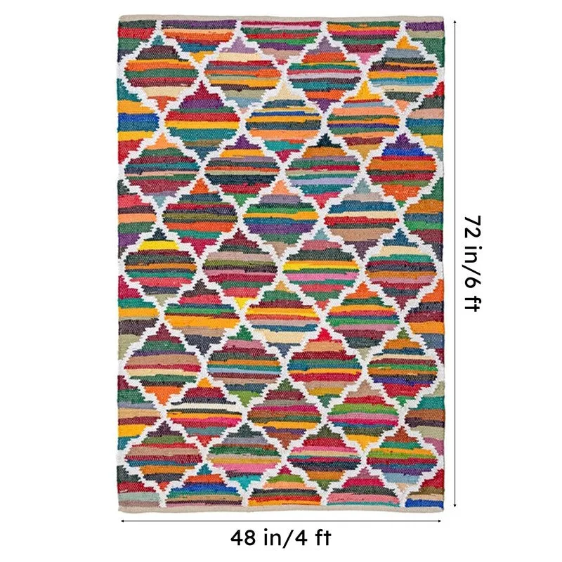 Variel Cotton Rug - Multicolor media 8