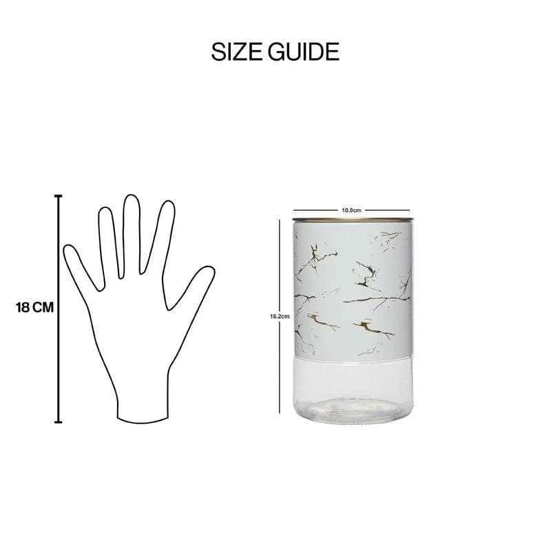 Frankie Glass Jar (White) - 650 mL media 6