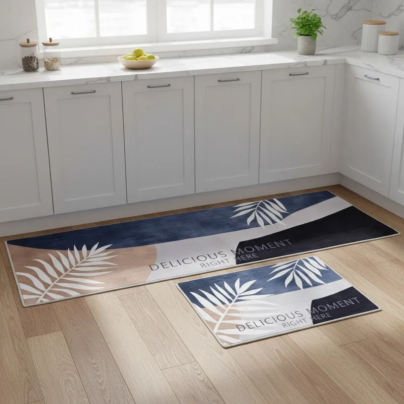 Grip Nest Glace Cotton/Microfiber Kitchen Mats - Set of Two media 4