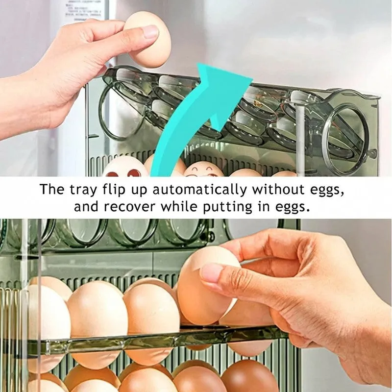 Egg Vault Acrylic Fridge Organizers media 6