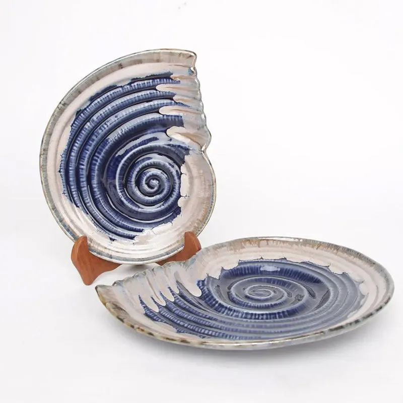 Halmi Spirno Handmade Ceramic Platter media 3