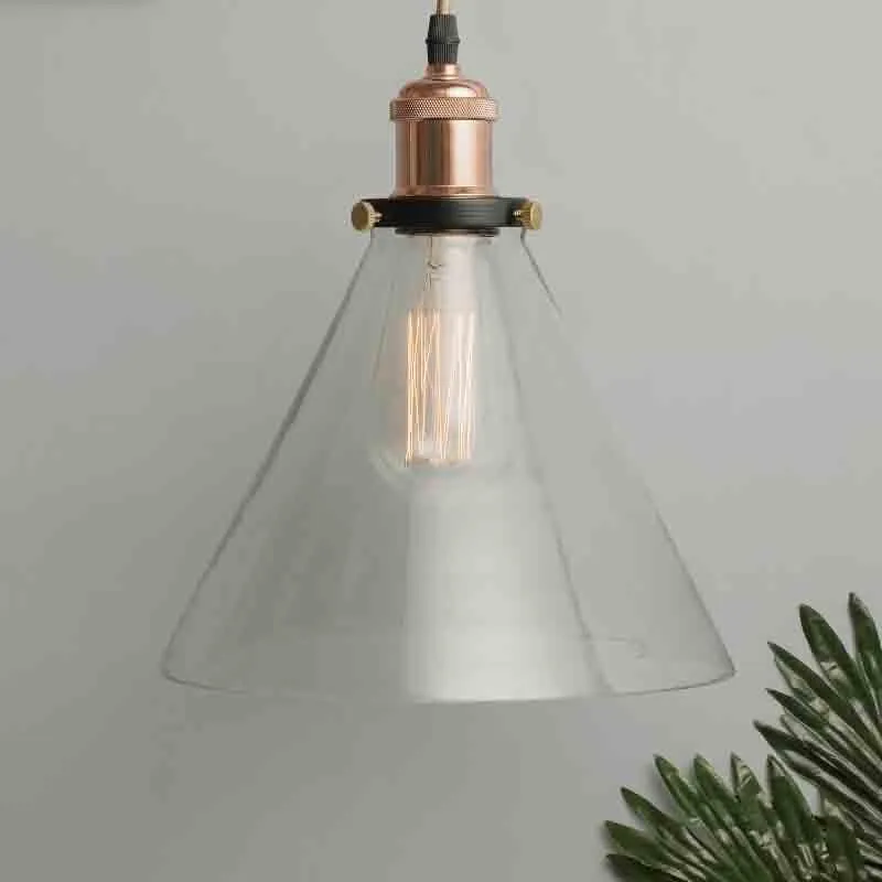 Conica Glowra Glass Ceiling Lamp media 4