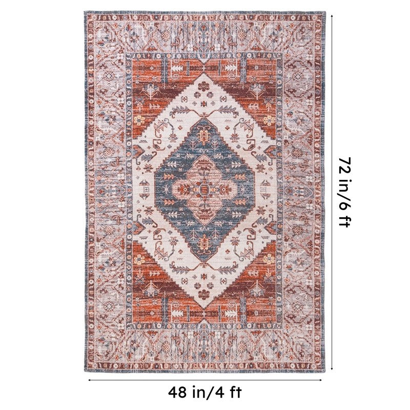 Panja Handwoven Cotton Rug media 9