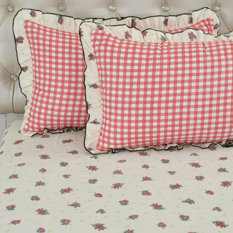 Blush Bloom Bedding Set - Five Piece Set media 5