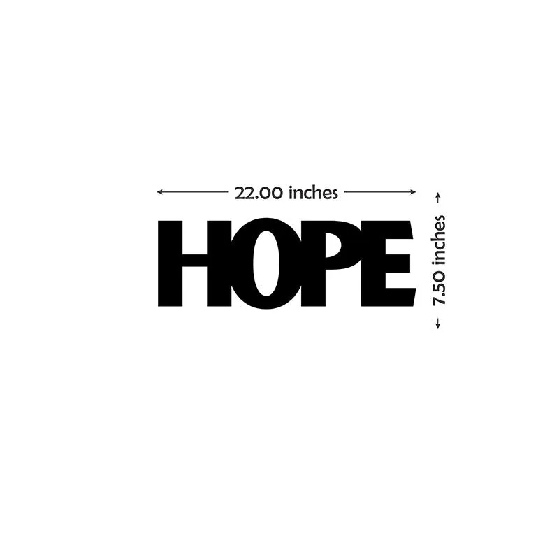 Hope Iron Wall Accent media 5