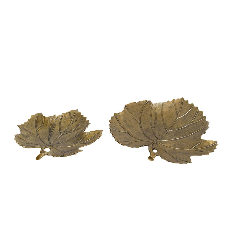 Maple Muse Accent Tray (Gold) - Set Of Two media 4