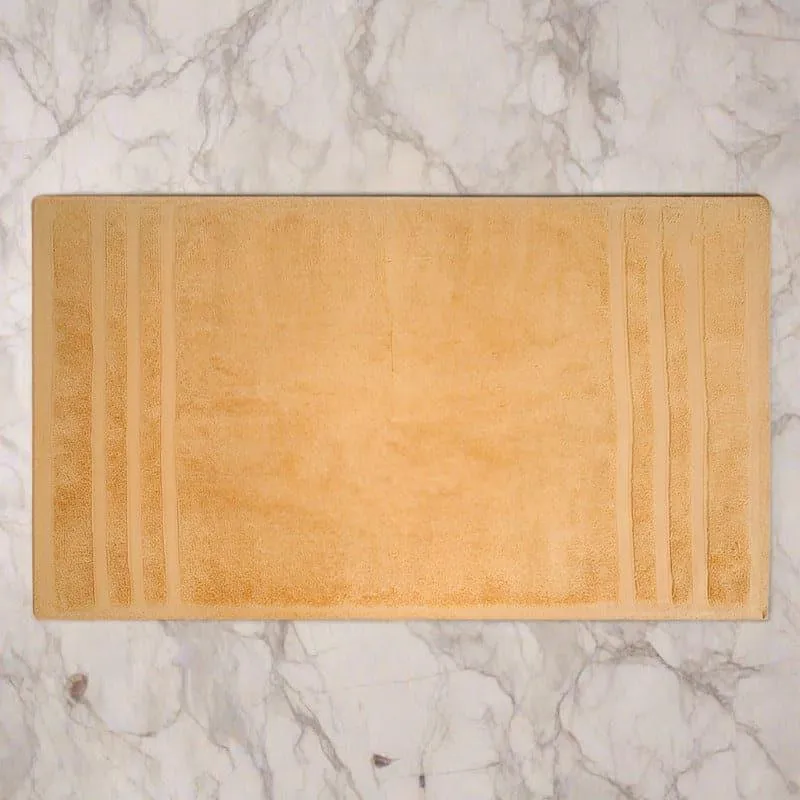 Micro Cotton Comfort Step Soild Bathmat - Yellow media 1