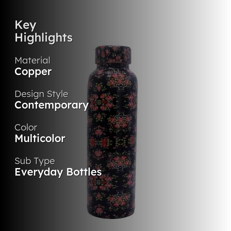 Bloomed Copper Bottle - 950 mL media 2