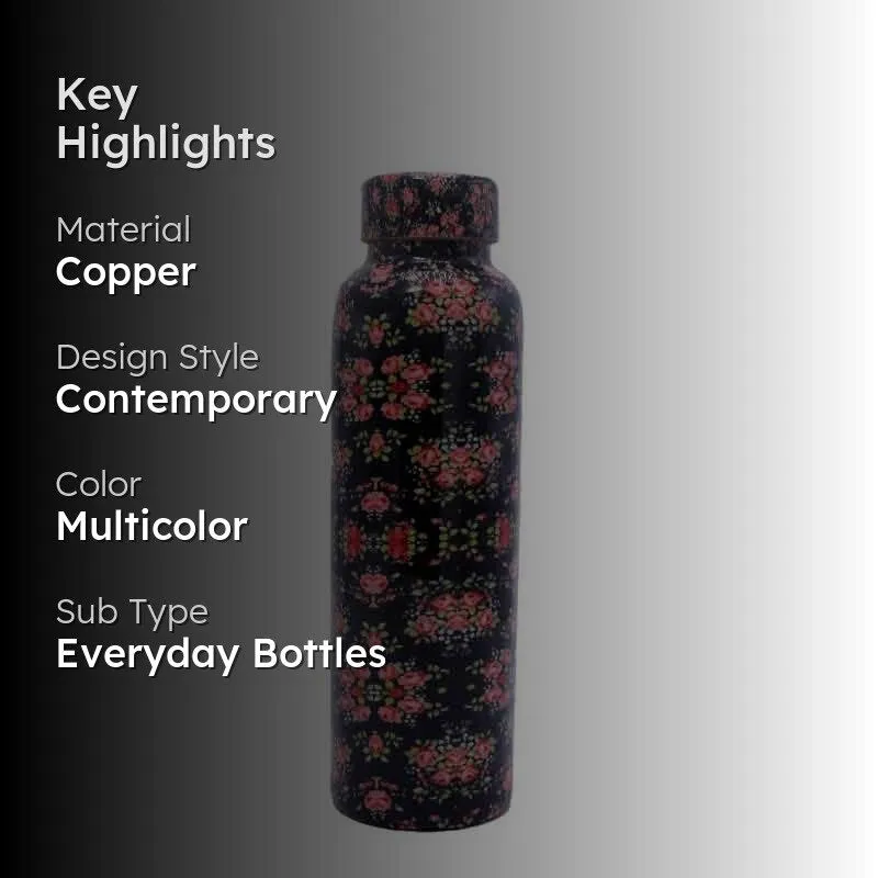 Bloomed Copper Bottle - 950 mL - 2