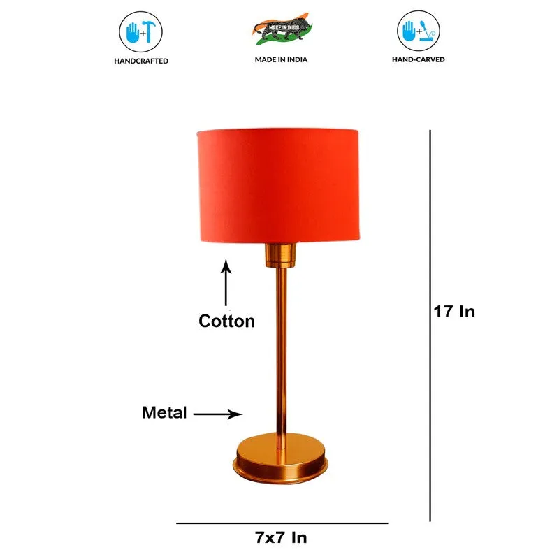 Kavira Velo Metal Table Lamp - Orange media 8