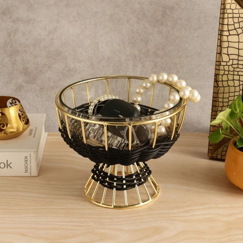 Elowen Bud Small Fruit Bowls - Gold media 1