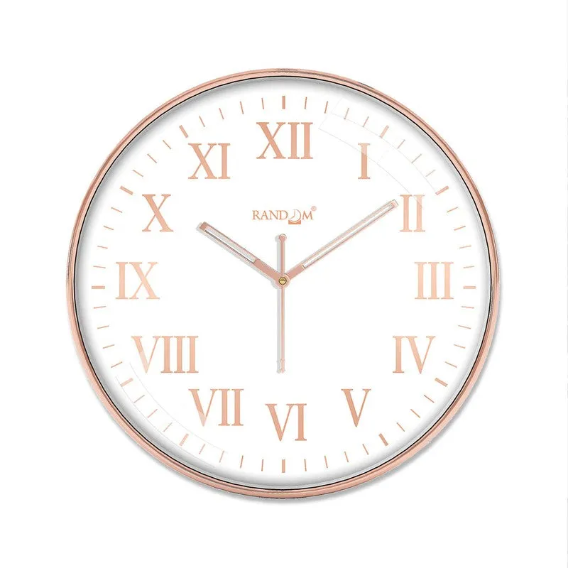 Retrovia Premium Silent Sweep Wall Clock - White media 4