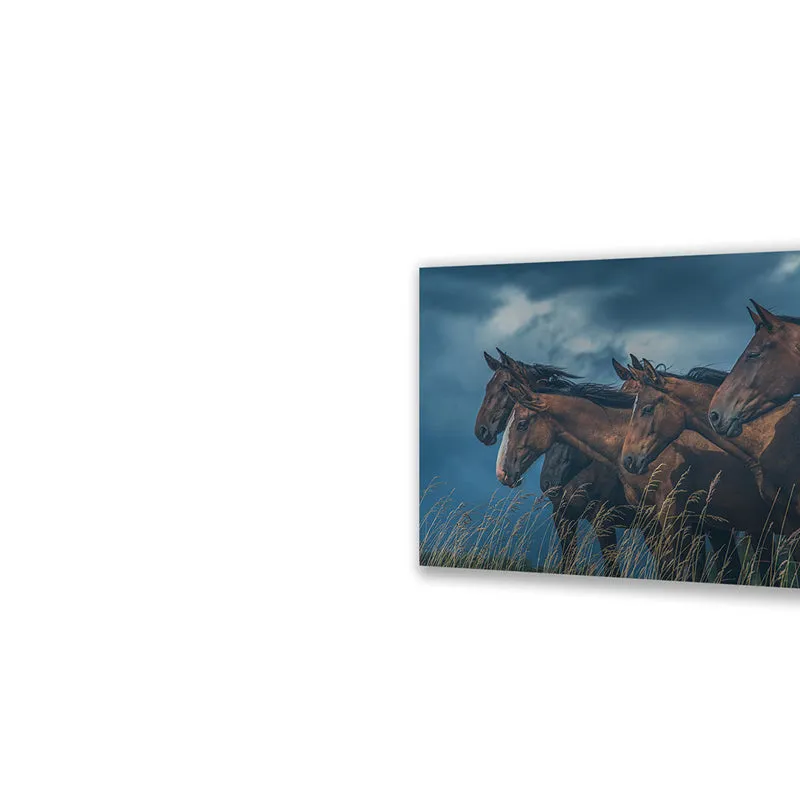 Grazing Horses Wall Art media 5