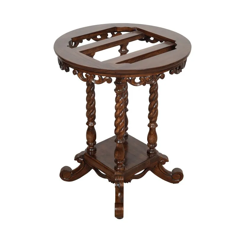 Fiona Teak Wood Side Table media 6