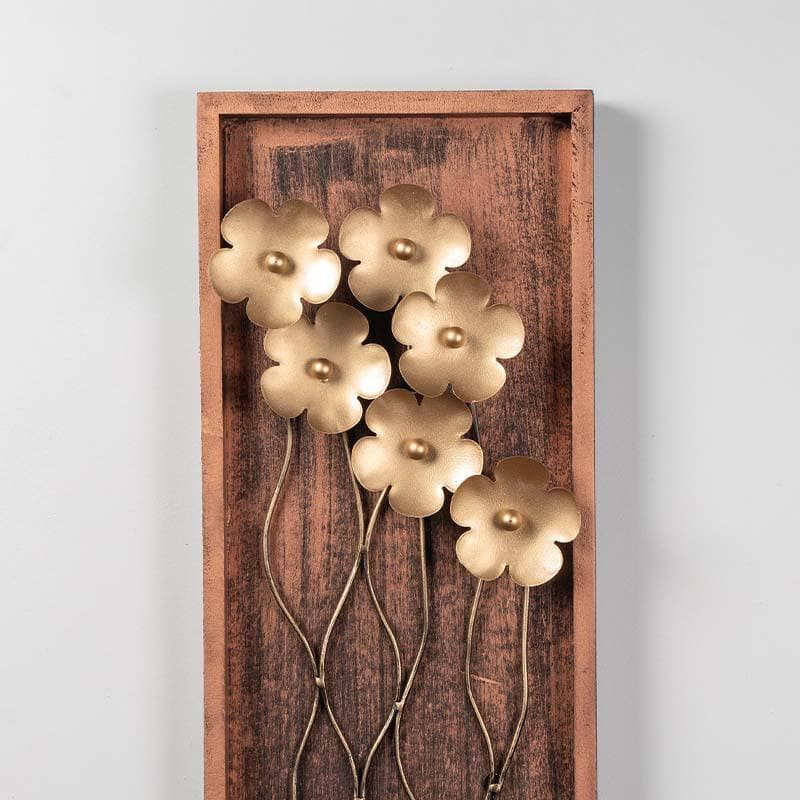 Metallic Bouquet Metal Wall Accent media 5