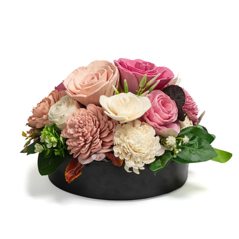 Forever Spring Artificial Solawood Flower Bunch With Pot image 6