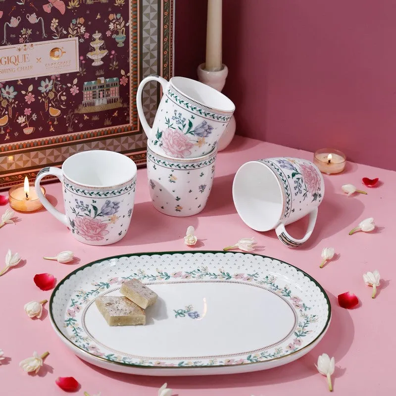Magique by The Wishing Chair Emerald Ribbon Celebrations Mugs & Platter With Giftbox - Five Piece Set media 3