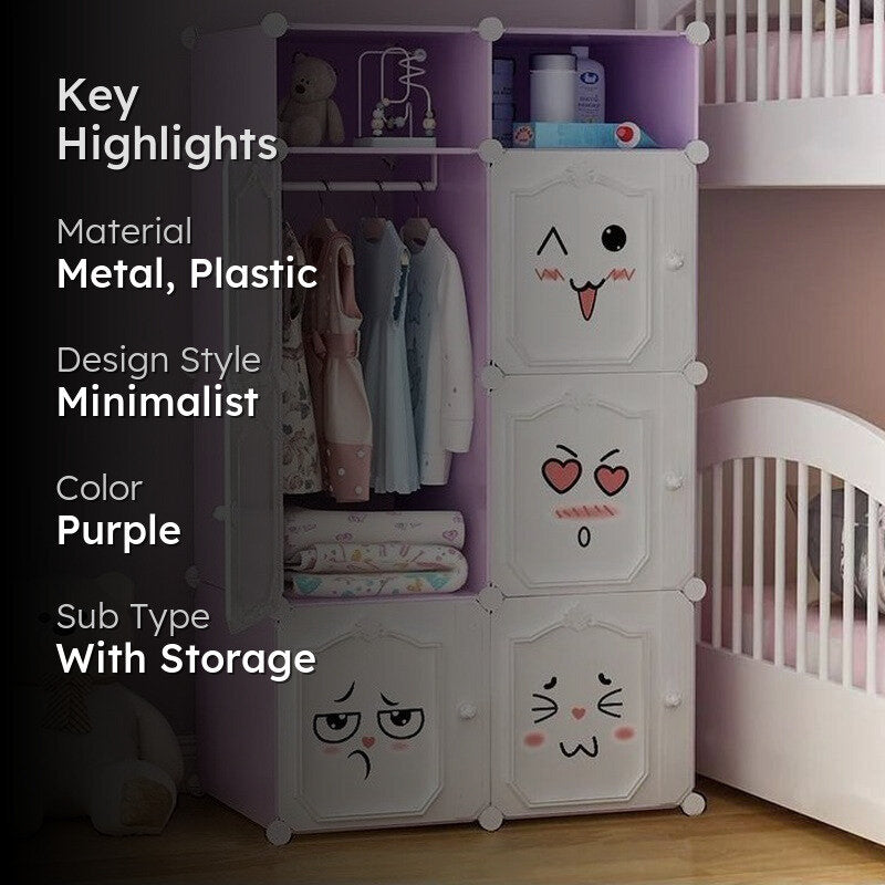 Norwick Purple Metal & Plastic Racks media 2