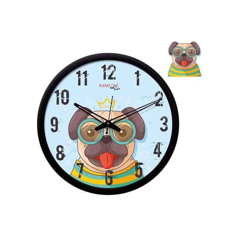 The Pug Woof Wall Clock media 3