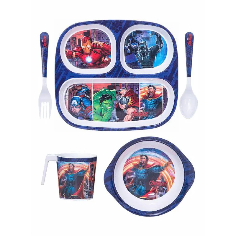 Servewell Avenger Clan Kids Dining Set - Five Piece Set media 3