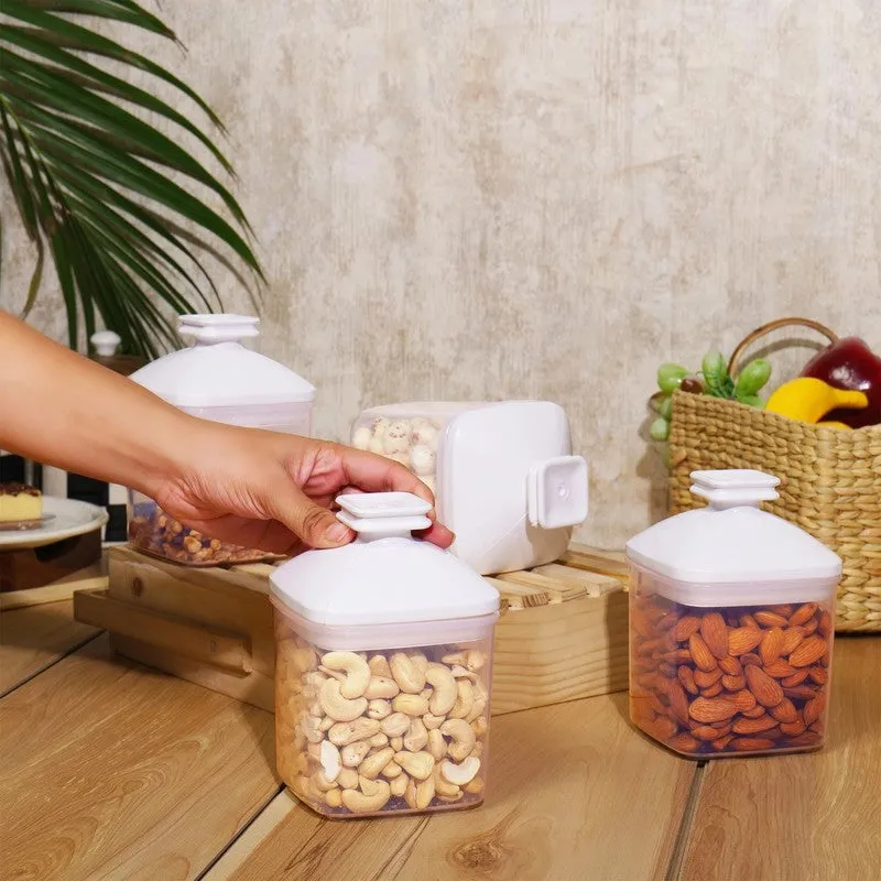 Snap Fresh Air Tight  Container ( 500 mL Each ) - Set of Four media 6