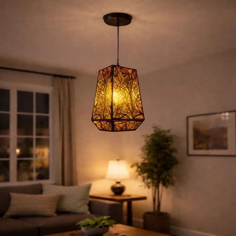 Stellar Glow Metal Ceiling Lamp media 3