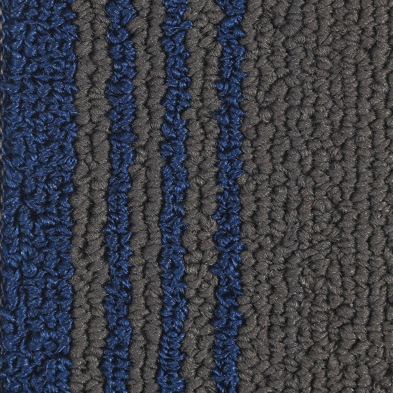 Stripe Haven Kitchen Floor Mats (Blue) - Set of Two media 4