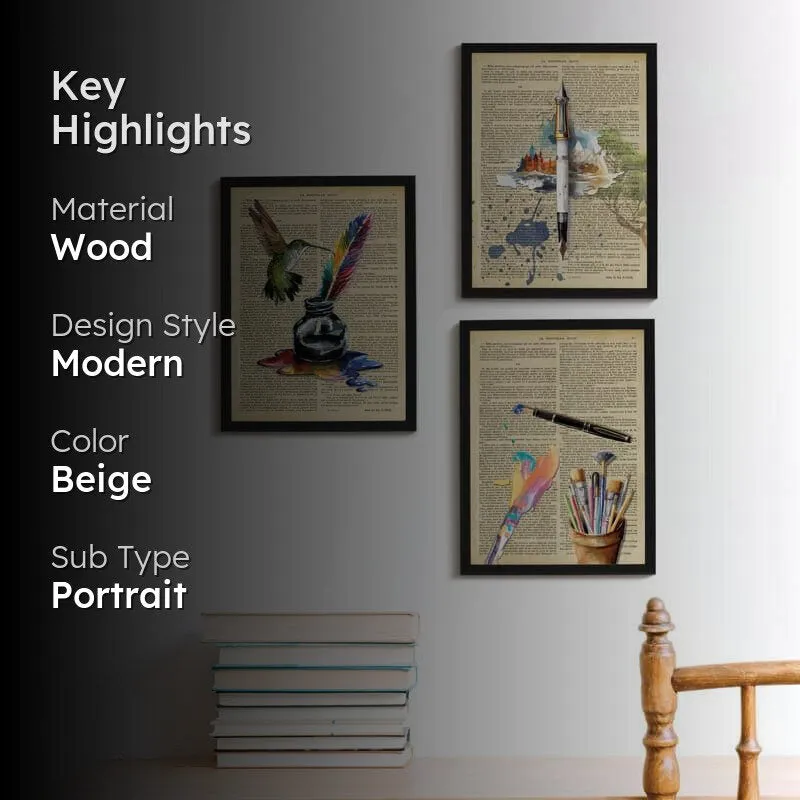 Power Verses Wall Art - Set Of Three media 2