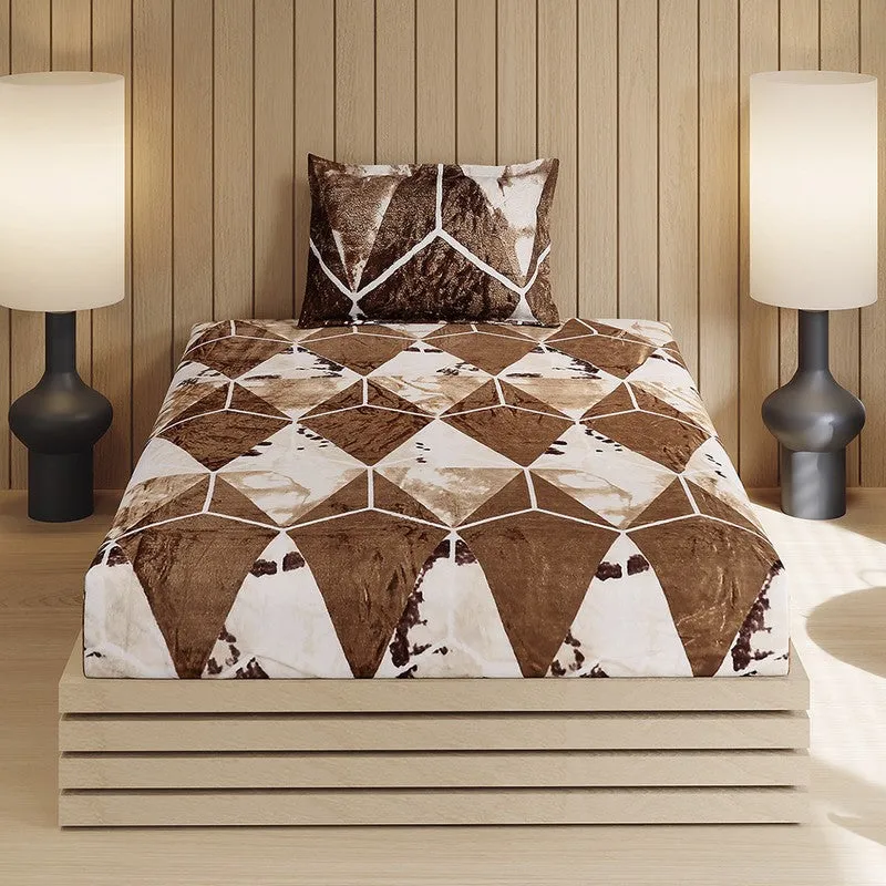 Monte Carlo Tri Aura Bedsheet - 280 GSM media 1