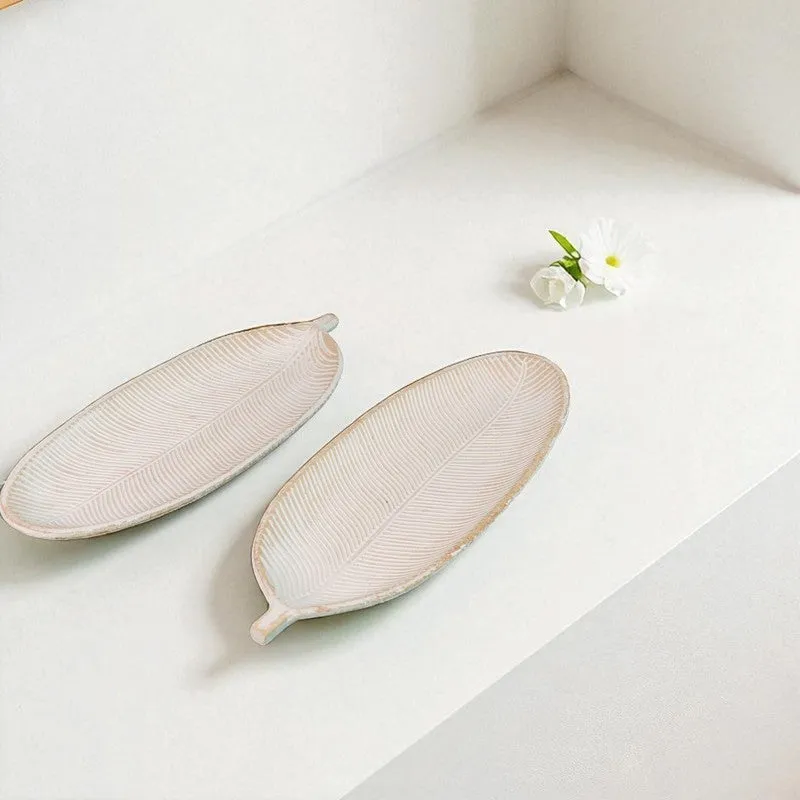 Chicora Accent Tray (White) - Set Of Two media 3
