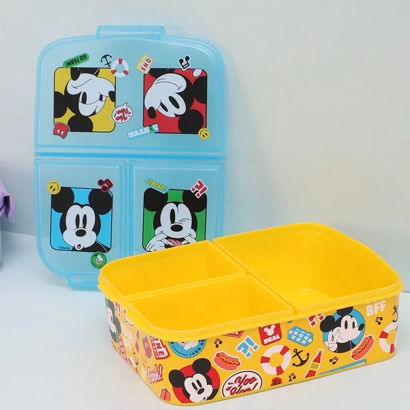 Mickey Clubhouse Lunch Box With Compartments - 390 ML media 1