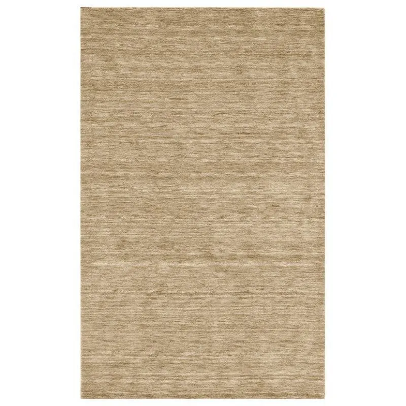 Aylin Hand Woven Wool Rug - Taupe media 1