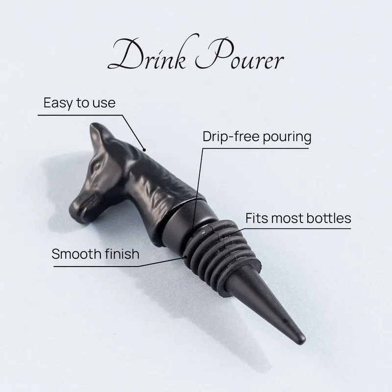 Sable Savannah Stainless Steel Pourer - Black media 3