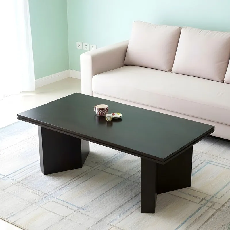 Avenox Sheesham Wooden Center Table - Black media 3