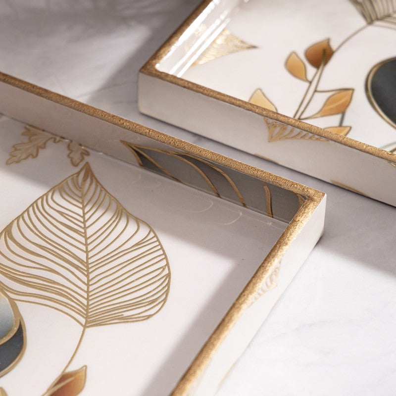 FloraFresh Square Serving Tray - Set Of Two media 3