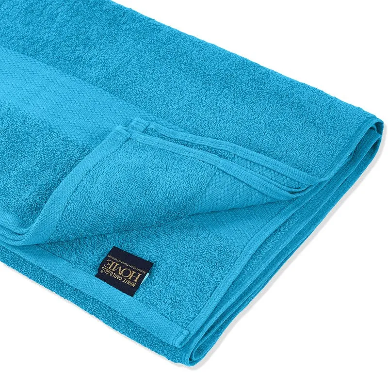 Monte Carlo Dry Nest Pure Cotton Bath Towel - Sky Blue media 6