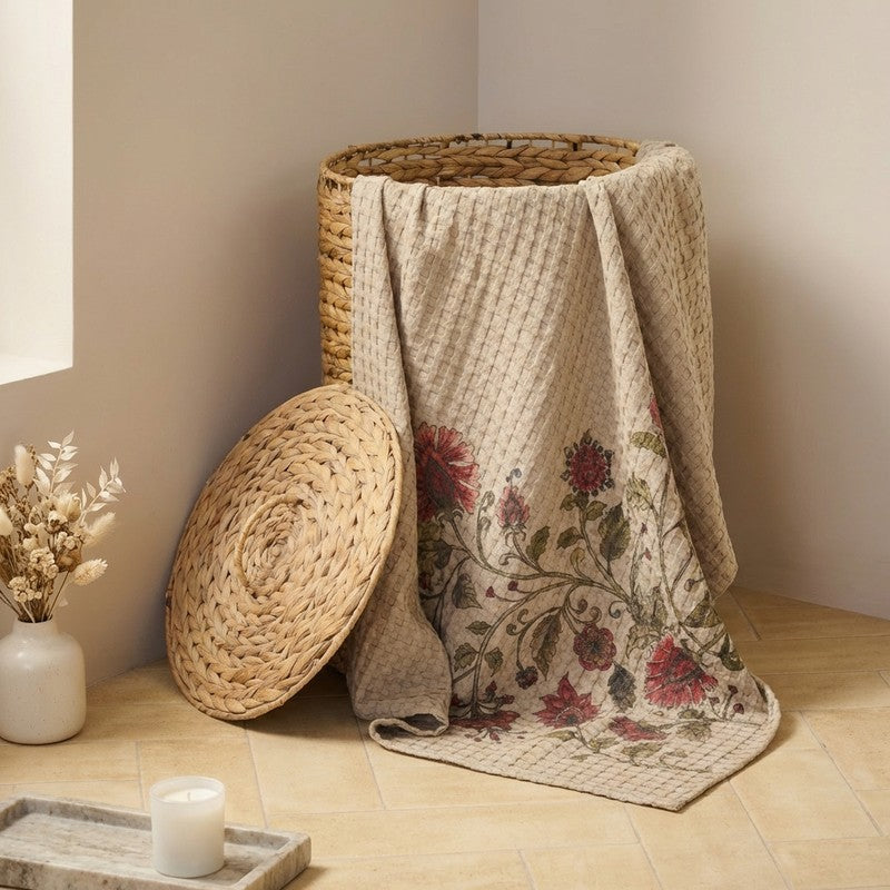 Gulnaar Waffle Weave Bamboo Cotton Bath Towels