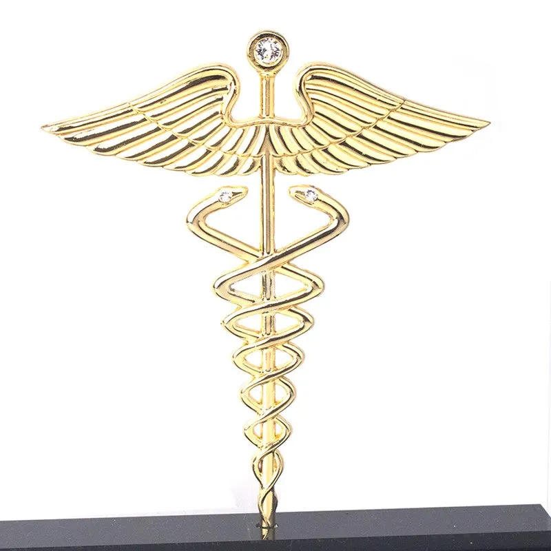 Royal Medico 24K Gold Plated Mild Steel Showpiece media 5