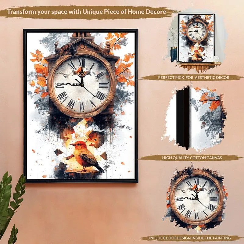 ShapeShift Wall Art With Clock media 6