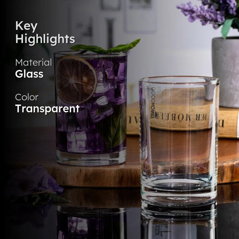 Elora Glass Tumbler (240 ML) - Set Of Six media 2