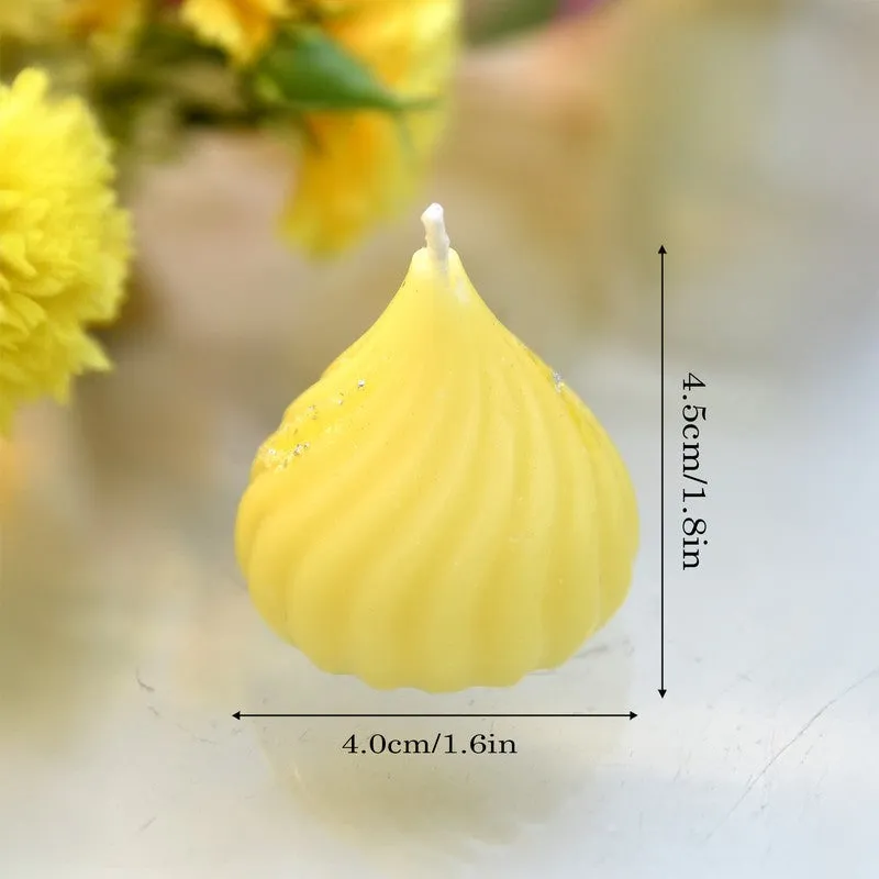 SoulFlame Hand (Poured Wax Candle - Yellow) - Set Of Four media 8