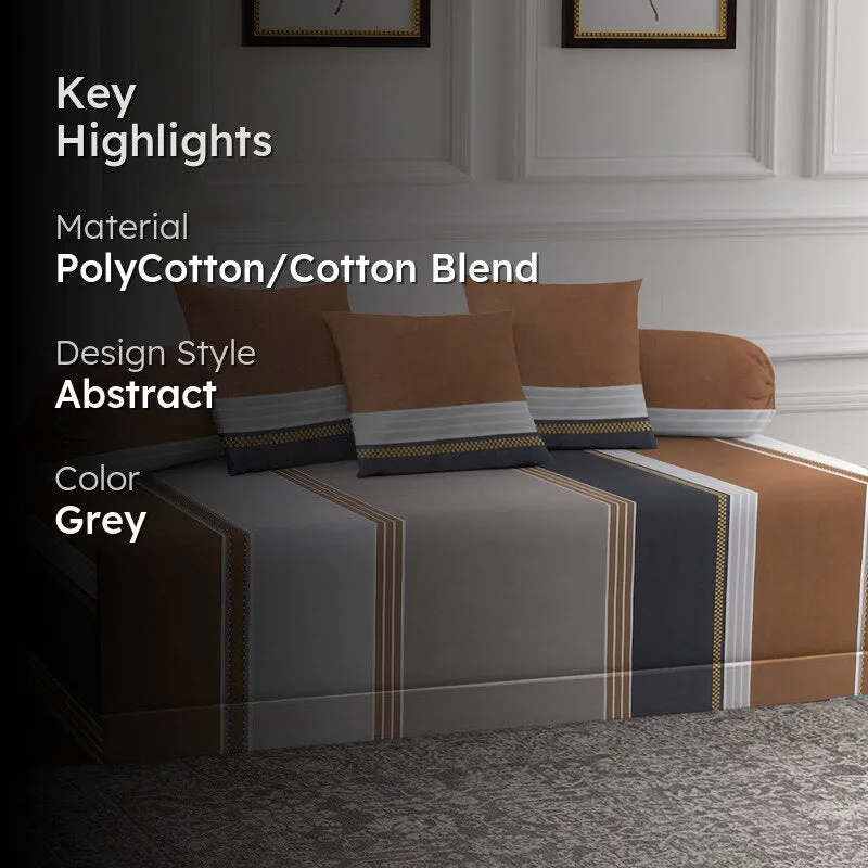 Dune Stripes Diwan Set - Six Piece Set media 2